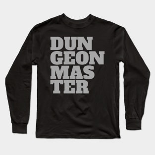 Dungeon Master Print Long Sleeve T-Shirt